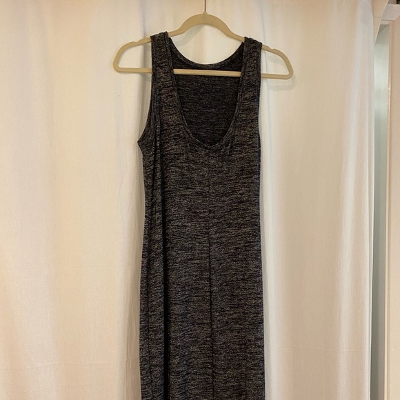 Boatneck Gray Dress - Picture 4 of 7